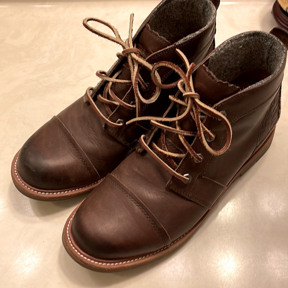 OluKai Mauna IKI leather Ranger boot